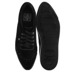 TUK-A9361 Black Suede Pointed Bumper EZC