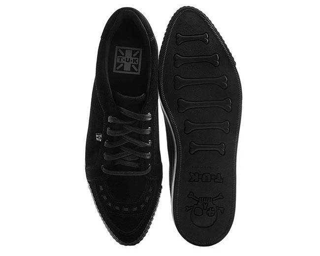 TUK-A9361 Black Suede Pointed Bumper EZC 2 TUK-A9361 Black Suede Pointed Bumper EZC