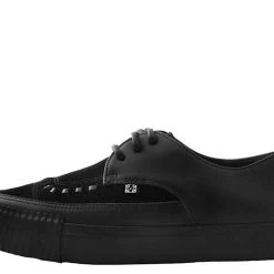 TUK-A9362 Leather & Suede Pointed Bumper EZC Women