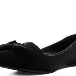 TUK-A9431L Velvet Oversized Bow Flat