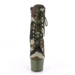 Pleaser Adore-1020CAMO Ankle Boots New