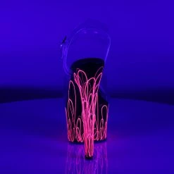 Pleaser Adore-708UVL Ankle Strap Sandals New 13 Pleaser Adore-708UVL Ankle Strap Sandals New