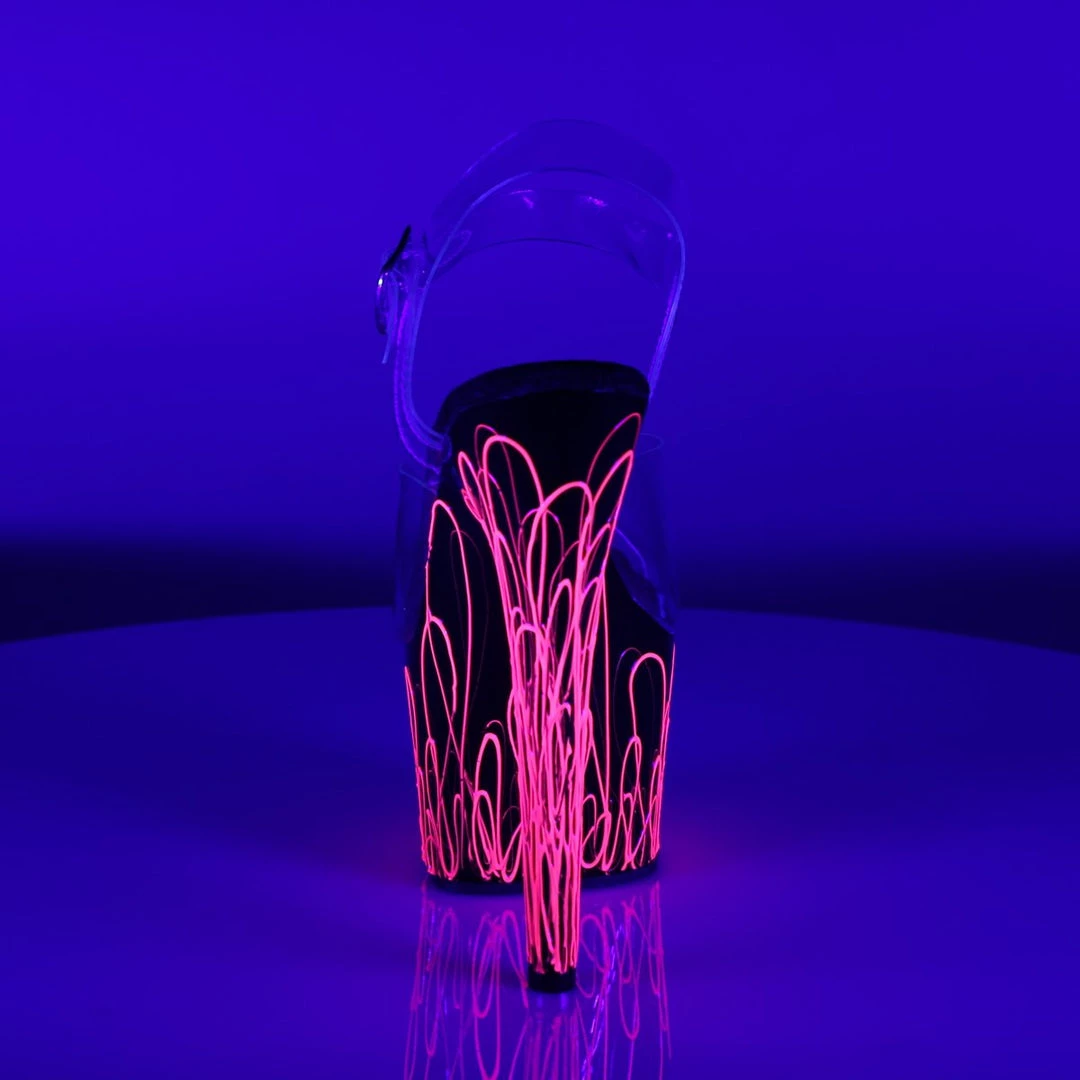 Pleaser Adore-708UVL Ankle Strap Sandals New 4 Pleaser Adore-708UVL Ankle Strap Sandals New