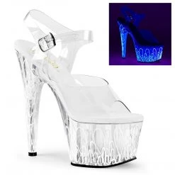 Pleaser Adore-708UVL Ankle Strap Sandals New 15 Pleaser Adore-708UVL Ankle Strap Sandals New