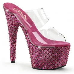 New Pleaser BEJEWELED-702PS Slides