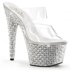 New Pleaser BEJEWELED-702PS Slides