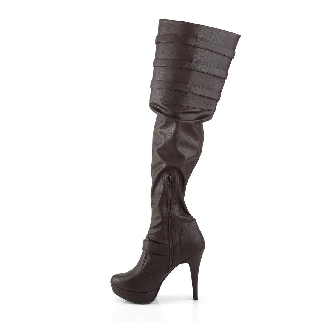 Pleaser Pink Label Chloe-308 Boots New 3 Pleaser Pink Label Chloe-308 Boots New