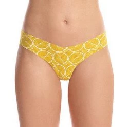 Commando New Lemonade Patterned Thong