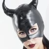 Coquette Devil Mask With Horns