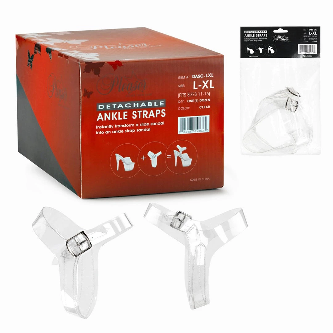 Pleaser New Ankle Straps Large/X-Large 1 Pleaser New Ankle Straps Large/X-Large