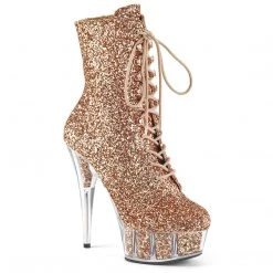 New Pleaser Delight-1020G Ankle Boots