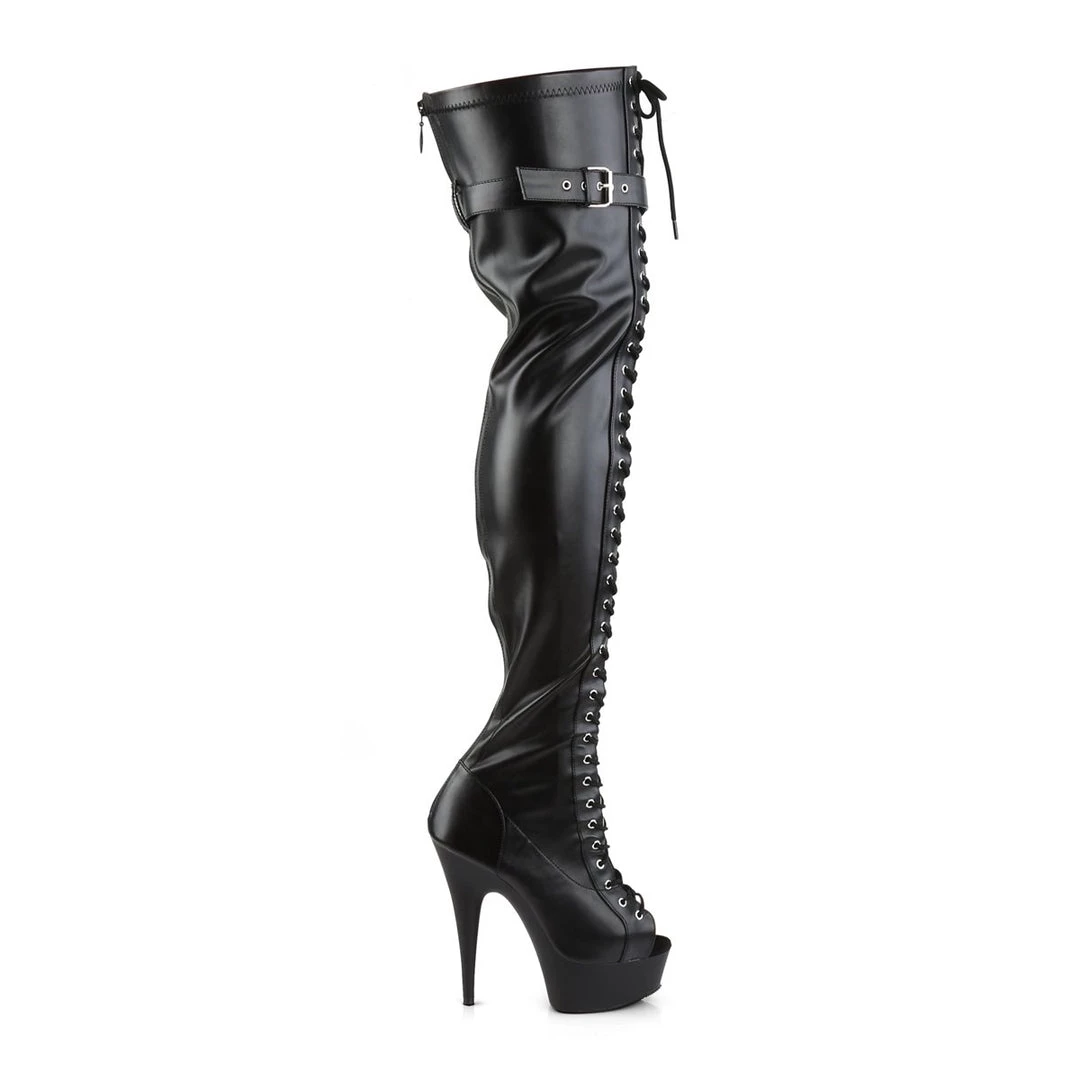 Pleaser Delight-3025 Thigh Boot 5 Pleaser Delight-3025 Thigh Boot
