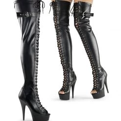 Pleaser Delight-3025 Thigh Boot