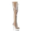 New Pleaser Delight-3026 Thigh High Boots