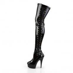 Pleaser Delight-3050 Thigh High Boots New 12 Pleaser Delight-3050 Thigh High Boots New