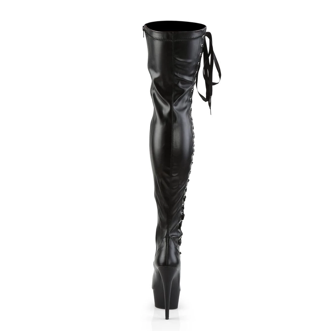 Pleaser Delight-3050 Thigh High Boots New 9 Pleaser Delight-3050 Thigh High Boots New