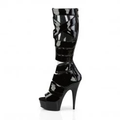 Pleaser Delight-600-49 Knee Sandal Boot