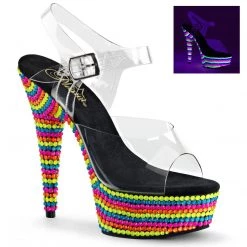 New Pleaser Delight - 608RBS Ankle Strap Sandal