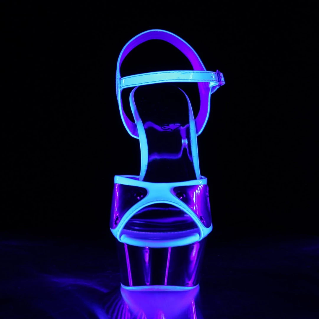 Pleaser Delight-609NC Ankle Strap Sandal New 7 Pleaser Delight-609NC Ankle Strap Sandal New