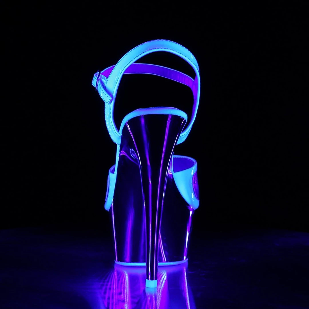 Pleaser Delight-609NC Ankle Strap Sandal New 9 Pleaser Delight-609NC Ankle Strap Sandal New