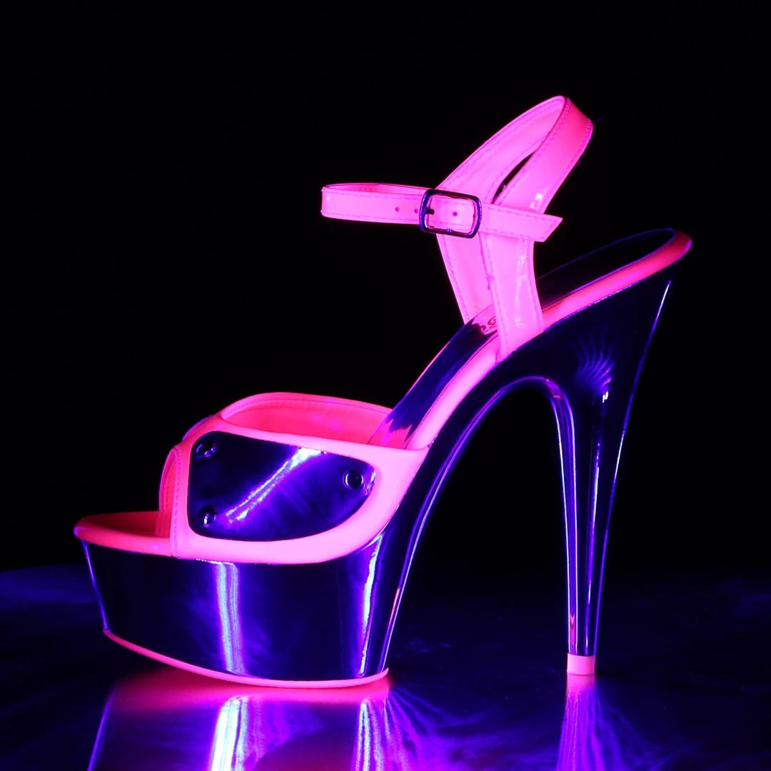 Pleaser Delight-609NC Ankle Strap Sandal New 3 Pleaser Delight-609NC Ankle Strap Sandal New