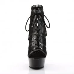 Pleaser Delight-696LC Ankle Boots