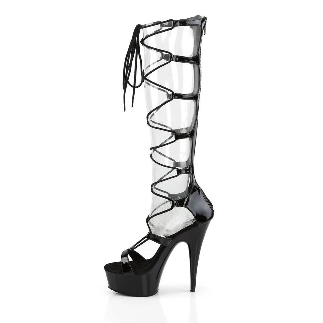 Pleaser Delight-698 Boot Sandals 3 Pleaser Delight-698 Boot Sandals