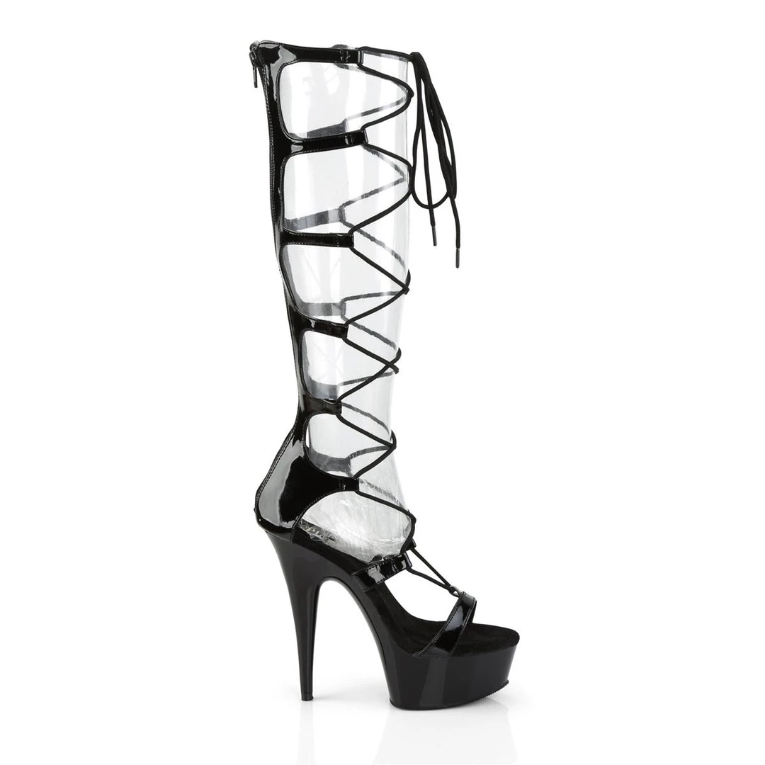 Pleaser Delight-698 Boot Sandals 5 Pleaser Delight-698 Boot Sandals