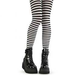 Women Demonia Dh-440 - Striped Pantyhose