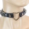Funk Plus Heart D-Ring Choker SteamPunk
