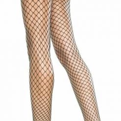 Music Legs Hosiery Net Thigh Hi & Garterbelt