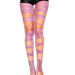Music Legs Zebra Cut Leggings
