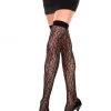 Music Legs Hosiery Lace Thigh Hi