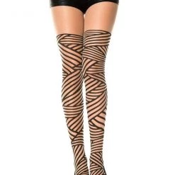 Music Legs "Look Thigh Hi" Pantyhose Hosiery