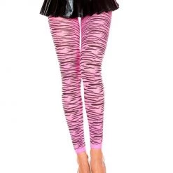 Music Legs Hosiery Zebra Leggings