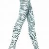 Music Legs Zebra Design Pantyhose Hosiery