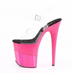 Pleaser Flamingo-808-2HGM Sandals New 68 Pleaser Flamingo-808-2HGM Sandals New