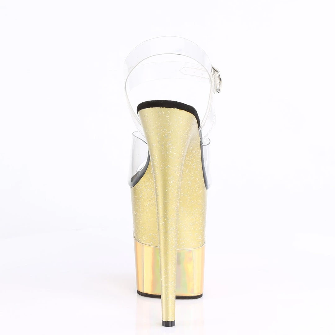 Pleaser Flamingo-808-2HGM Sandals New 9 Pleaser Flamingo-808-2HGM Sandals New