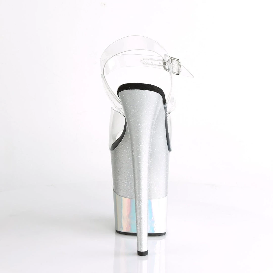 Pleaser Flamingo-808-2HGM Sandals New 38 Pleaser Flamingo-808-2HGM Sandals New