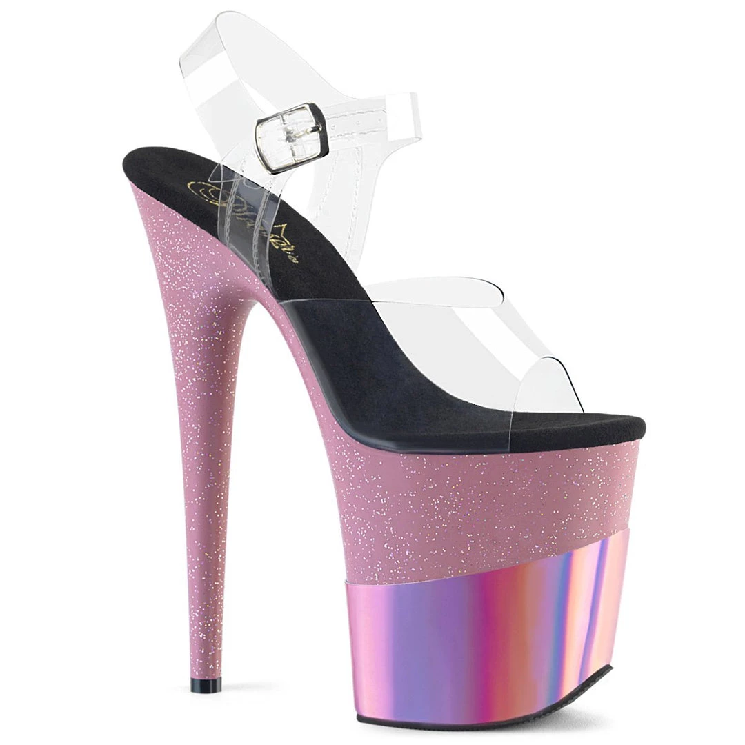 Pleaser Flamingo-808-2HGM Sandals New 21 Pleaser Flamingo-808-2HGM Sandals New