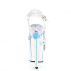 Pleaser Flamingo-808SQFL Sandals 8 Pleaser Flamingo-808SQFL Sandals