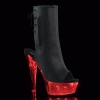 Pleaser Flashdance-1018CH Ankle Boots