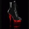 Pleaser Flashdance-1020-8 Ankle Boots New