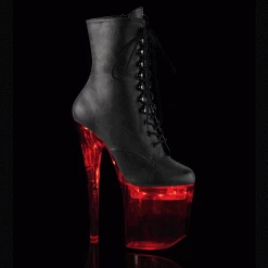 Pleaser Flashdance-1020-8 Ankle Boots New