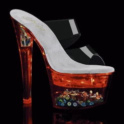 Pleaser Flashdance-702SQ Slides