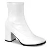 Funtasma Gogo-150 Boots-White-Size 7-Clearance Women