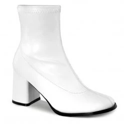 Funtasma Gogo-150 Boots-White-Size 7-Clearance Women