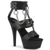 Pleaser Kiss-261-Black-Size 7-Clearance Women