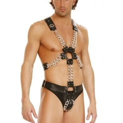 Elegant Moments Adjustable Leather Harness