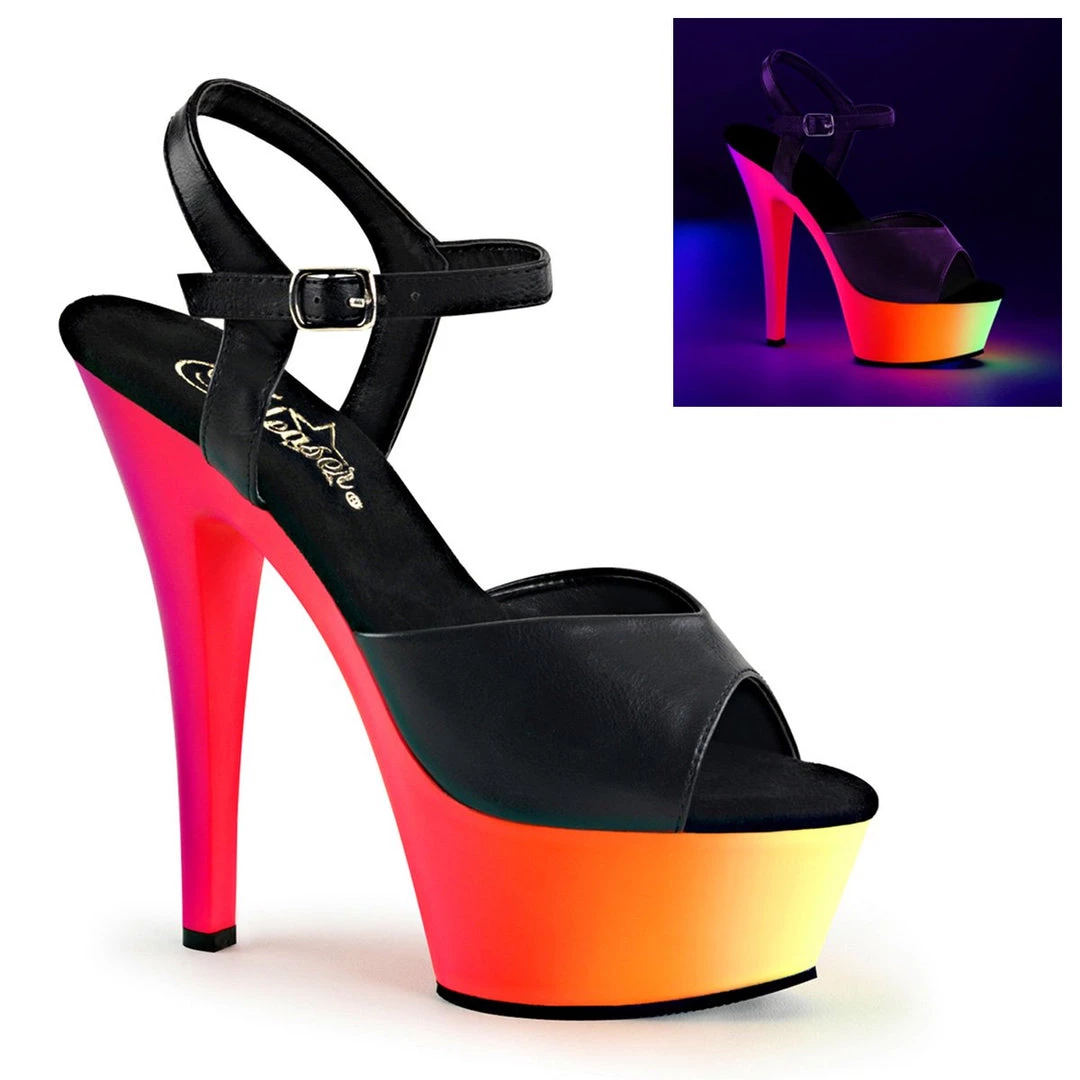 Pleaser Rainbow-209UV Sandals New 6 Pleaser Rainbow-209UV Sandals New